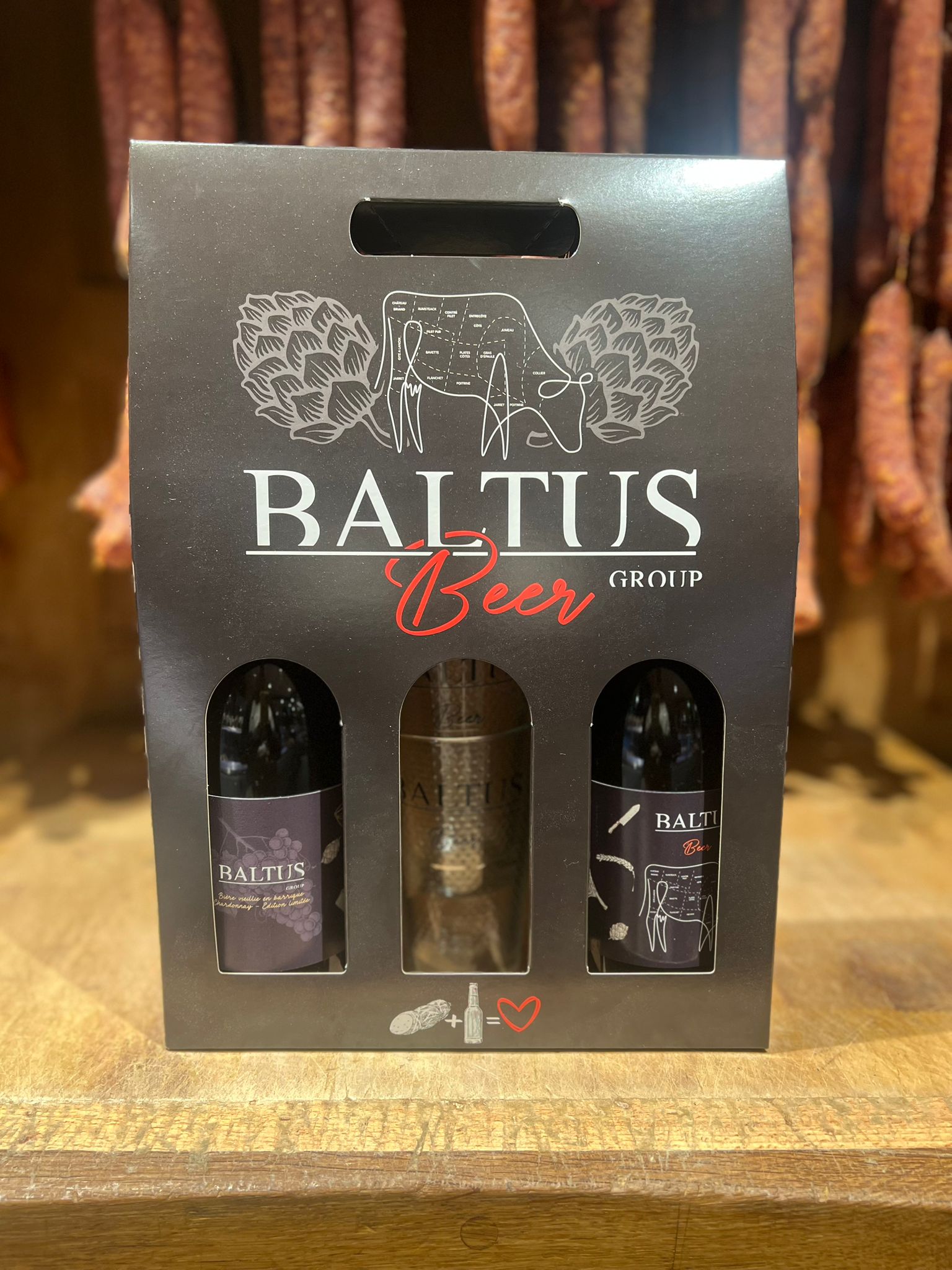 Photo du produit Colis bière Baltus Beer 75cl + 2 verres